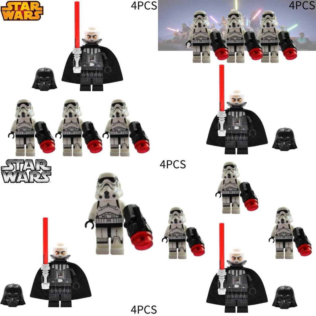 Star Wars Building Blocks Clone Trooper Mini Figure Small Granule Bricks