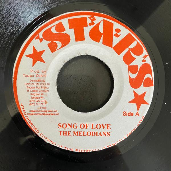 

7-дюймовая пластинка MELODIANS - Song Of Love none Звезды Ямайка Регги, Ска и Даб Б/У