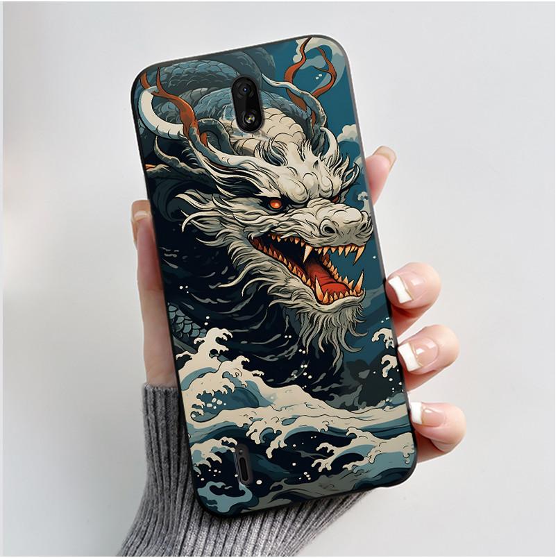 Cute Rabbit Love Heart Funny Phone Case For Nokia C1 Plus C2 Case Soft Silicone Back Cover For NokiaC1 C 1 Plus Fundas C 2 Coque