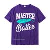 Funny FisherUnisex Gifts Adult Humor Fishing Tees Master Baiter TShirt Custom T Shirt For Unisex Cotton Tshirts Family Classic