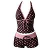 Womens 2 Pieces Set Tankini Swimsuits with Shorts Vintage Beach Swimsuit Swimwear Vacation Outfit Y1AC