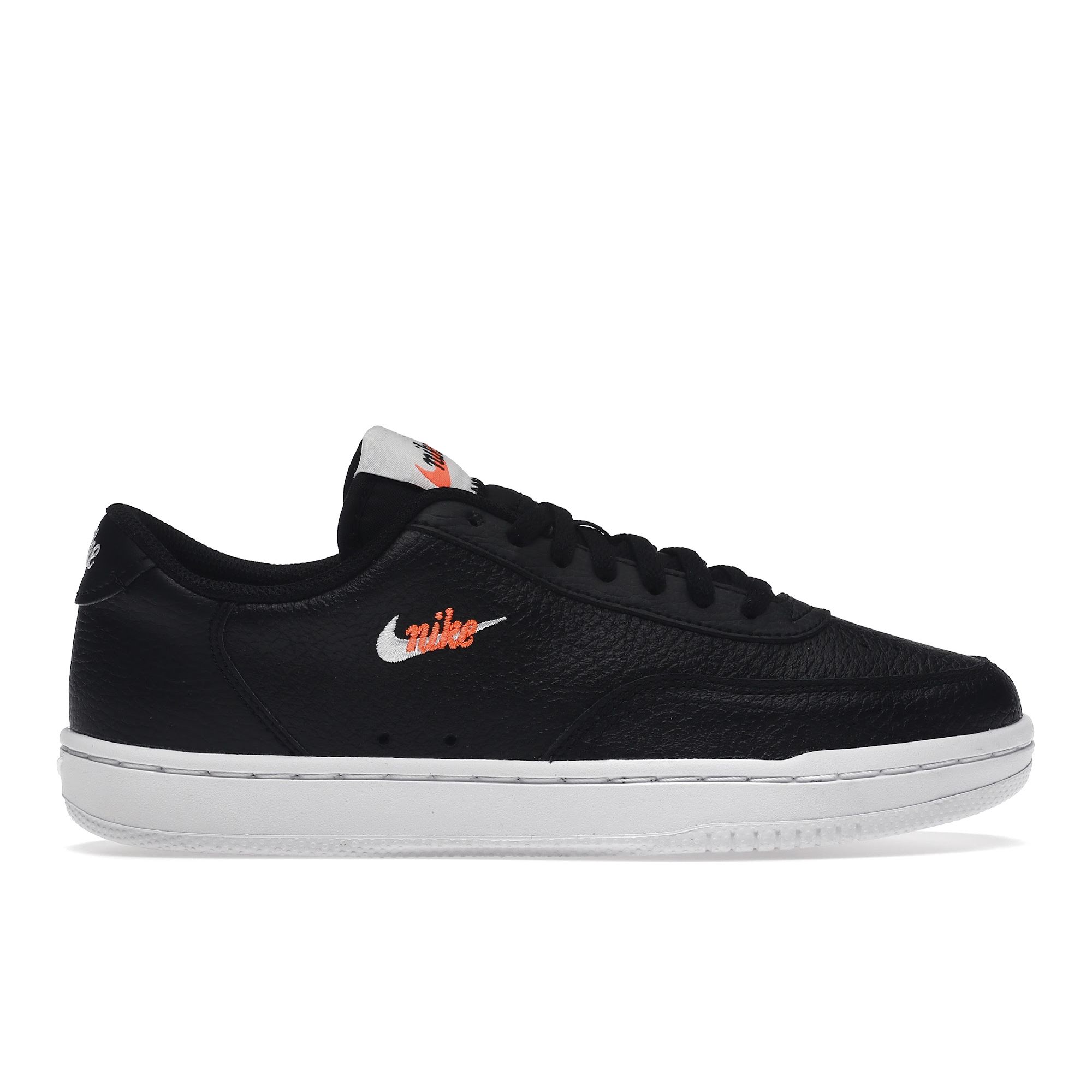 

Черные женские кроссовки Nike Court Vintage Premium Total-Orange White CW1067-002