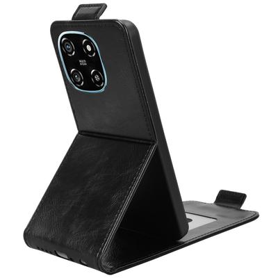 Für Blackview Color 6 Standhülle Magnetverschluss Vertikales Flip-Leder-Handyhülle mit Kartenhalter