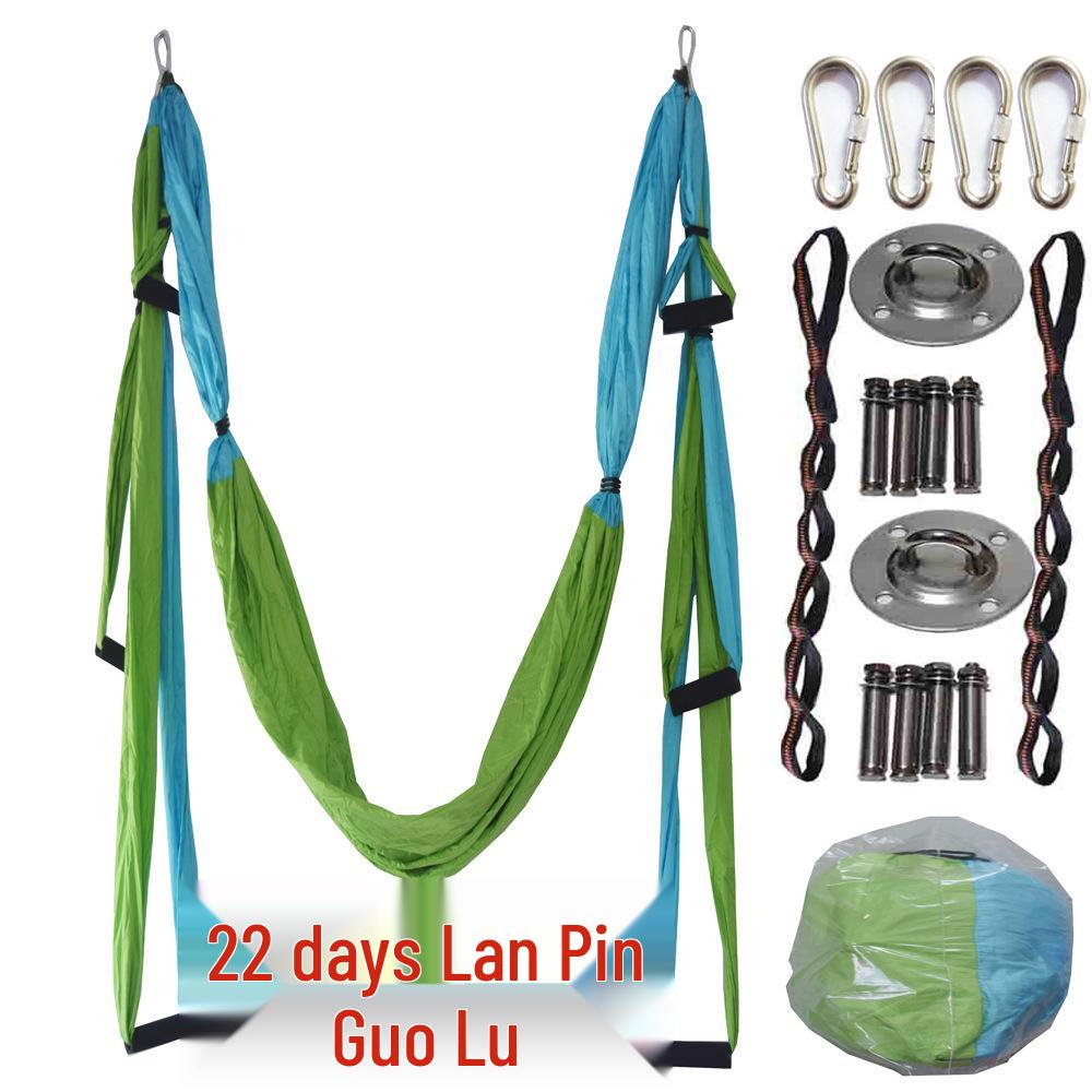 Sada hamaky pro aerial jógu: 6-úchytkový neelastický nylon pro inverzi a fitness