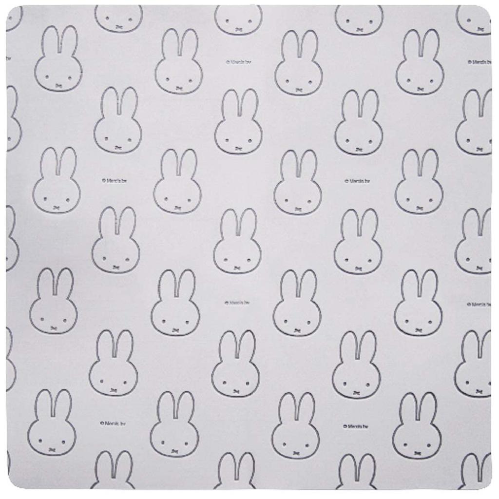 Okato Miffy Super Absorbent Miffy Gray Cloth, 30x30cm,