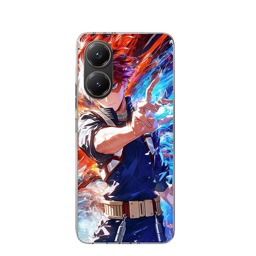 Todoroki Shoto MHA My Hero Phone Case For Xiaomi Poco X3 X5 X6 X7 X4 Nfc F7 Ultra F6 F5 Pro F4 Gt F3 M6 M5S M4 M3 Art Cover Coqu