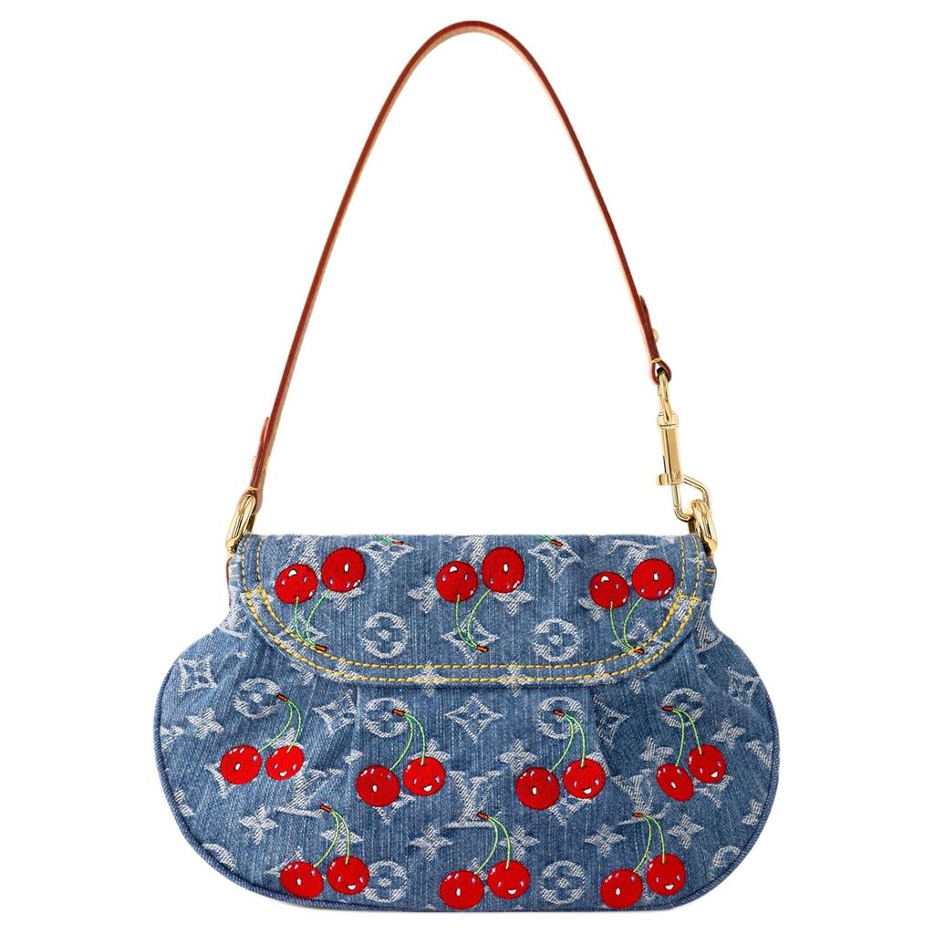 LOUIS VUITTON X Takashi Murakami Cherry Sunset Denim Monogram M13680