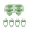 Children's Cheese and Cheese Stick Mold Ice Cream Homemade Special Molds Large Food-grade Silicone with Lid Baby Popsicles Mould