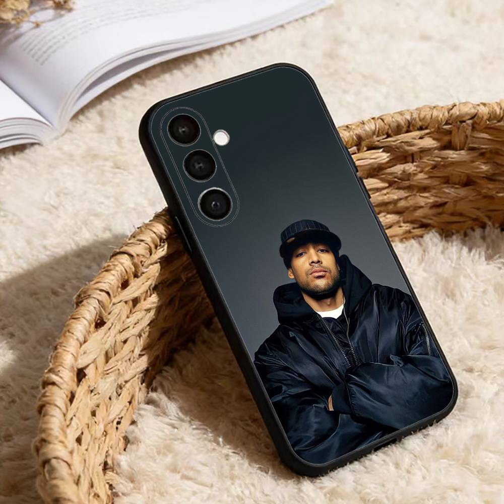Booba Singer B2o 92i Phone Case For Samsung Galaxy A91,80,73,72 ,71,53,52,32 ,31,22,21s,20,Soft Black Case