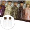 10 Mini Glass Bottles with Cork Lids - 3ml Empty Spell Jars, Tiny ing Bottles for DIY Crafts and Decoration