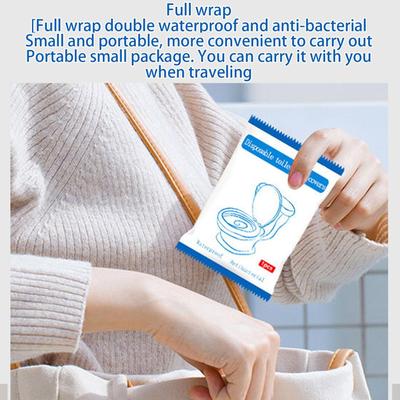 Kids Toilet Seat Covers 10X Portable Waterproof Potty Thickened Liner Extra Large Toilet Seat Cushion Individually Wrapped
