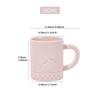 SHUNXIANG Pokemon Licensed Cartoon Relief Ceramic Mugs Coffee Milk Tea Cups Breakfast Cup Children Drinkware Gifts