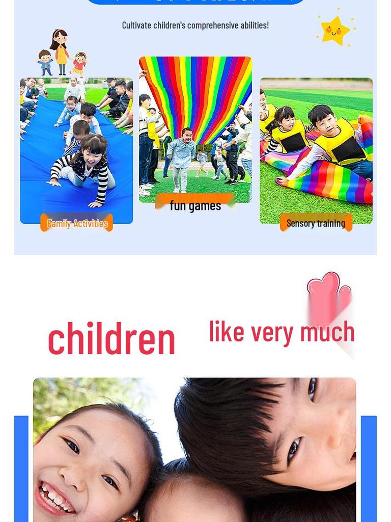 Camouflage Sensory Play Cloth for Parent-Child Interaction and Outdoor Early Education