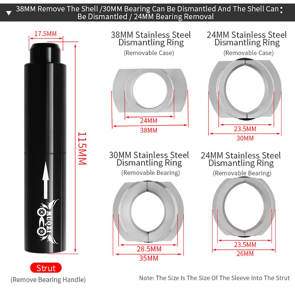 Bike Bottom Bracket Bearing Install Removal Tools Mountain Road Bike Press-in Tool Bb86/30/92/pf30