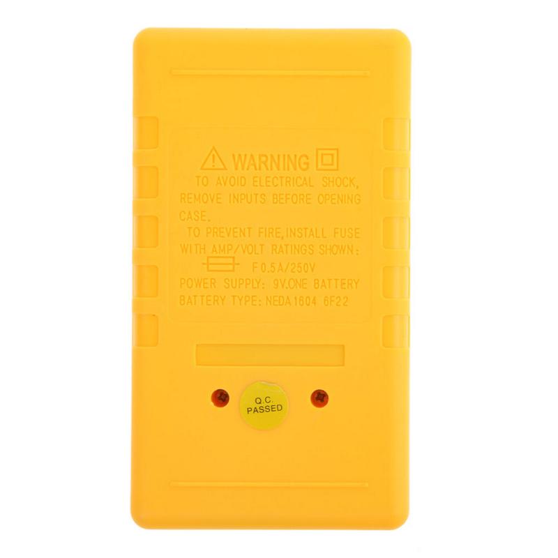 LCD Auto Range Digital Multimeter Voltmeter Amperemeter Ohmmeter Volt AC DC Tester