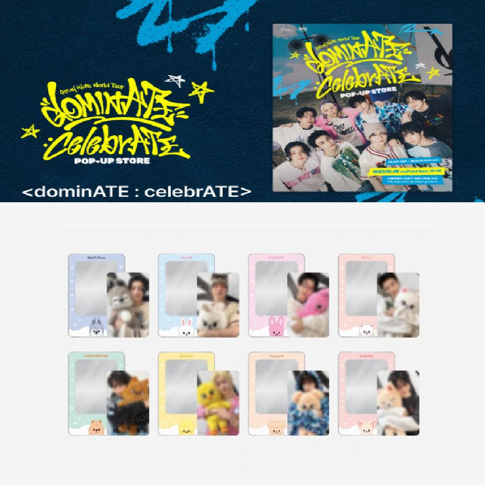 Pre-order Stray Kids World Tour dominATE: celebrATE SKZOO Photo Card Tin Case