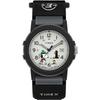 Timex Men's Expedition Camper 38mm Watch, Black/White/Black/Peanuts.