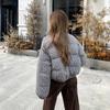 Autumn Winter Thicken Warm Parka Women Casual Sweety Solid Color Big Pocket Loose Jackets Outwear