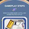 space theme bubble gun for kids