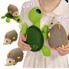 Kawaii Cartoon Yarn Hedgehog Sea Turtle Animals Knit Plush Doll High Quality Toy Super Soft Home Decor For Boys Christmas Gifts