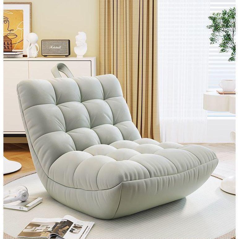 Caterpillar Single Sofa: Recline, Relax, Sleep—Ideal for Bedroom, Balcony, or Lounge Chair Use.