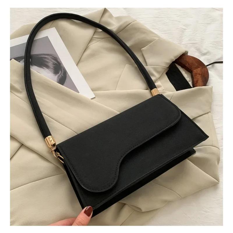 

Женская сумка через плечо Модная женская диагональная сумка через плечо для женщин Ретро сумка через подмышку Кошелек и сумки one size чёрный