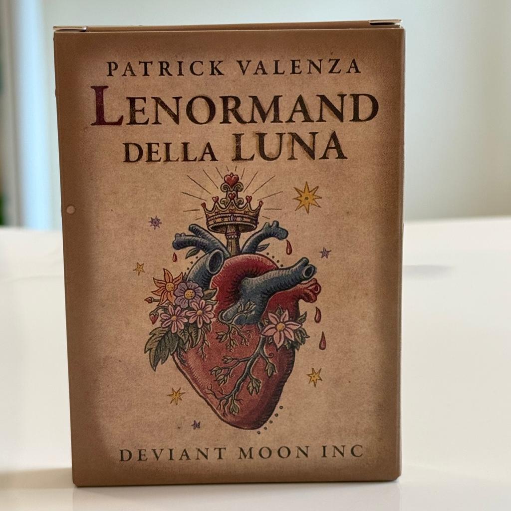 Lenormand Della Luna Oracle Deck English 36Pcs Divination Fate Tarot Oracle Cards Party Entertainment Board Game Cards