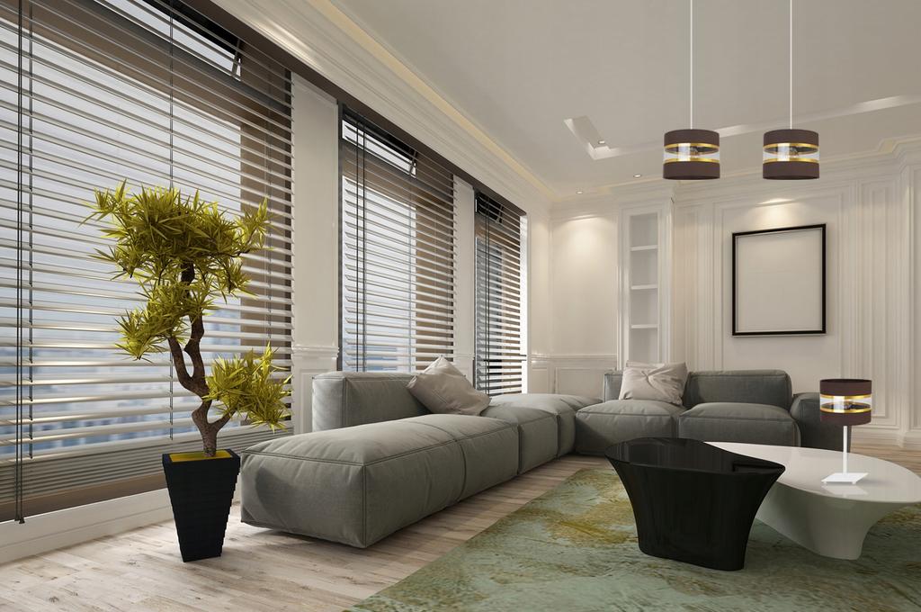 Night Table Lamp, Elegant Gold Lampshade, 20 Cm