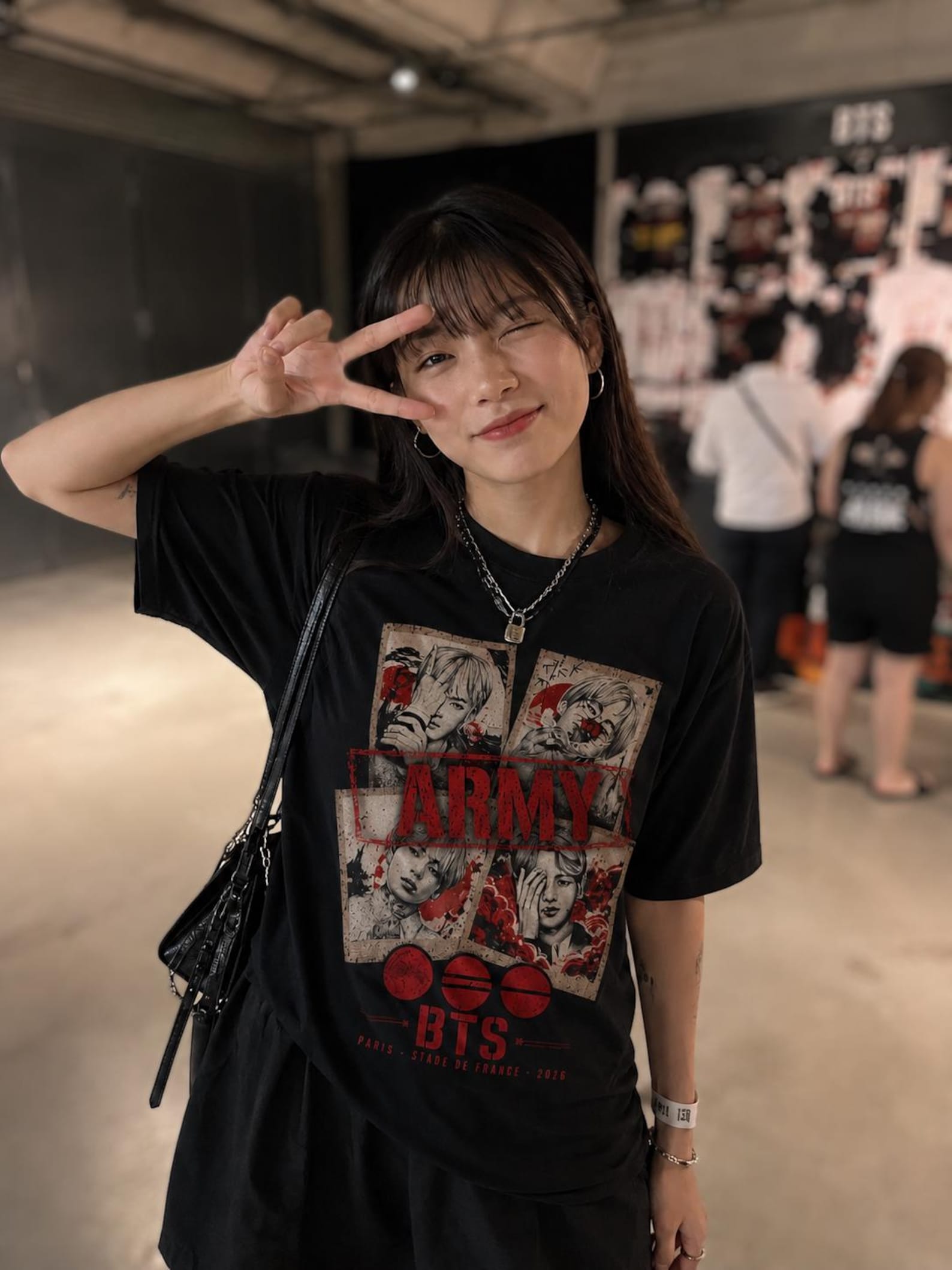 BTS ARMY Shirt Jersey Concert Stade de France 2026 - Maillot BTS Merch Kpop Vintage - Tenue Outfit Army Paris - Unisex Merch M