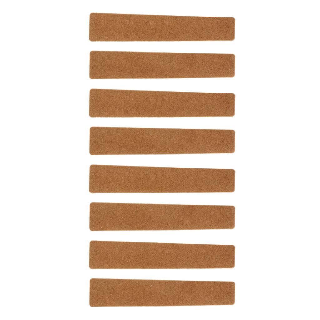 8PCS Archery Sticker Pad PU Fur Anti Slip Bow String Shock Absorbing Silencer Dampener for Recurve Bow