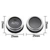 Front Rear Air Conditioner Rotation Climate Control Knob Button Rotary Switch Cap For BMW 5 6 7 Series F10 F18 F01 F02 F06 520
