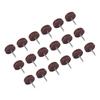 100pcs Furniture Sofa Chair Table Bottom  or Glides Anti slip Nails Pads 14mm*4mm