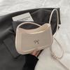 Armpit Shoulder Women Bag Elegant Bowknot Decoration Design Textured Large Capacity Simple Casual Fashionable All-matching