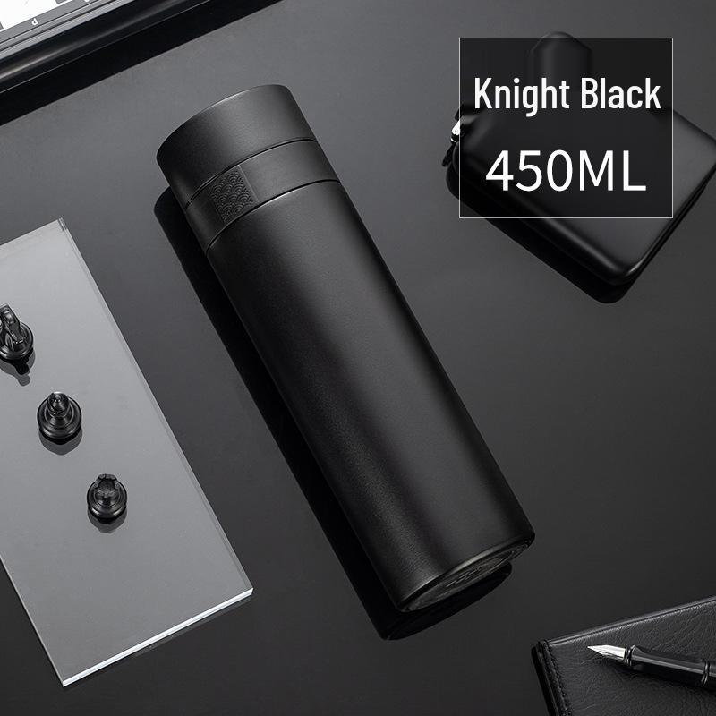 Insulated Glass Tea Infuser Cup - Luxurious, Large Capacity with Water and Tea Separation 450ml