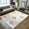Neutral Tone Vintage & Modern Area Rug Carpet Mat Non-Slip Easy Clean Durable Large Size for Living Room Bedroom Farmhouse Decor