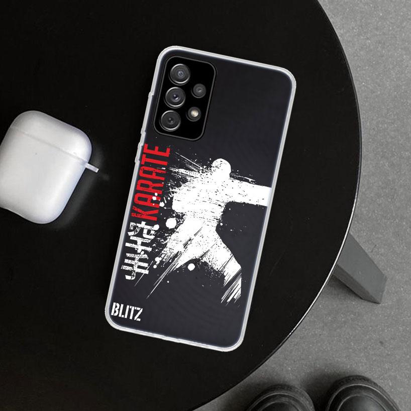 Oyama Kyokushin Karate Phone Case Cover for Samsung Galaxy A12 A22 A32 A52 A72 A02S A51 A50S A31 A20S A10S Note 20 Ultra 10 Plus