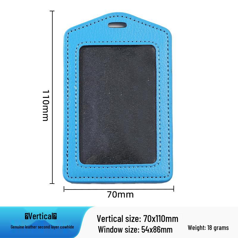 Genuine Leather Card Holder for ID & Documents