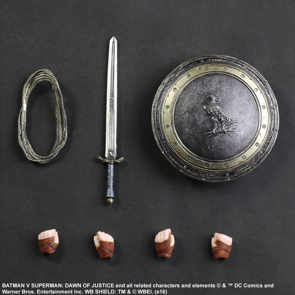 PLAY ARTS Kai Batman V Superman: Dawn of Justice Wonder Woman PVC Painted Action Figure