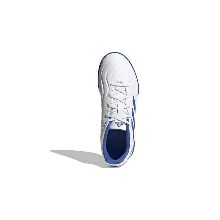 Adidas Copa Sense.3 Slip Resistant And Abrasion Resistant Coverage Low top Kids' Soccer Shoes White Blue Kids' GW7402