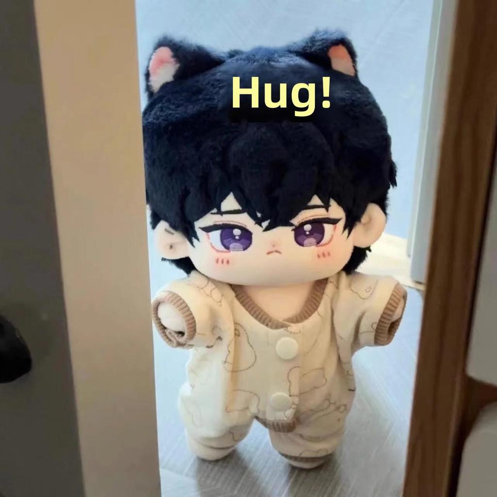 20cm Plush Doll Outfit Set - Cotton Doll Wearable Clothes Set