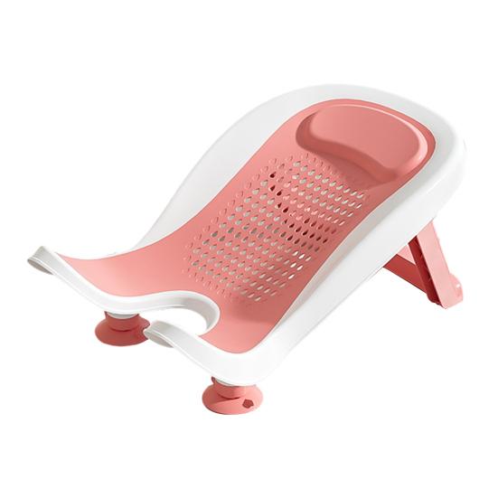 Infant Bath Tub Seat BPA-Free Material Foldable Design Hypoallergenic Baby Bath Support Compact Size Stable Shower Basin