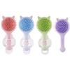 Cute and Creative Girl-Style Air Cushion Hairbrush with Cat Paw Design, Mirror Hairbrush for Home Use, Scalp Massage Brush