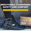 Fashion Man Safety Shoes Puncture-Proof Work Sneakers Lightweight Work Shoes Men Steel Toe Shoes Safety Boots Indestructible Shoes