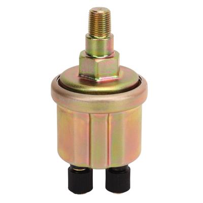 Diesel Generator Oil Pressure Sensor 1 8NPT Gold Matte Double Head Oil Pressure Sensor for VDO 0‑10Bar
