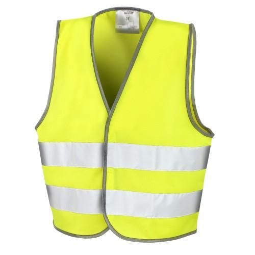 Result Core Kids Unisex Hi-Vis Safety Vest 7-9 jaune fluorescent