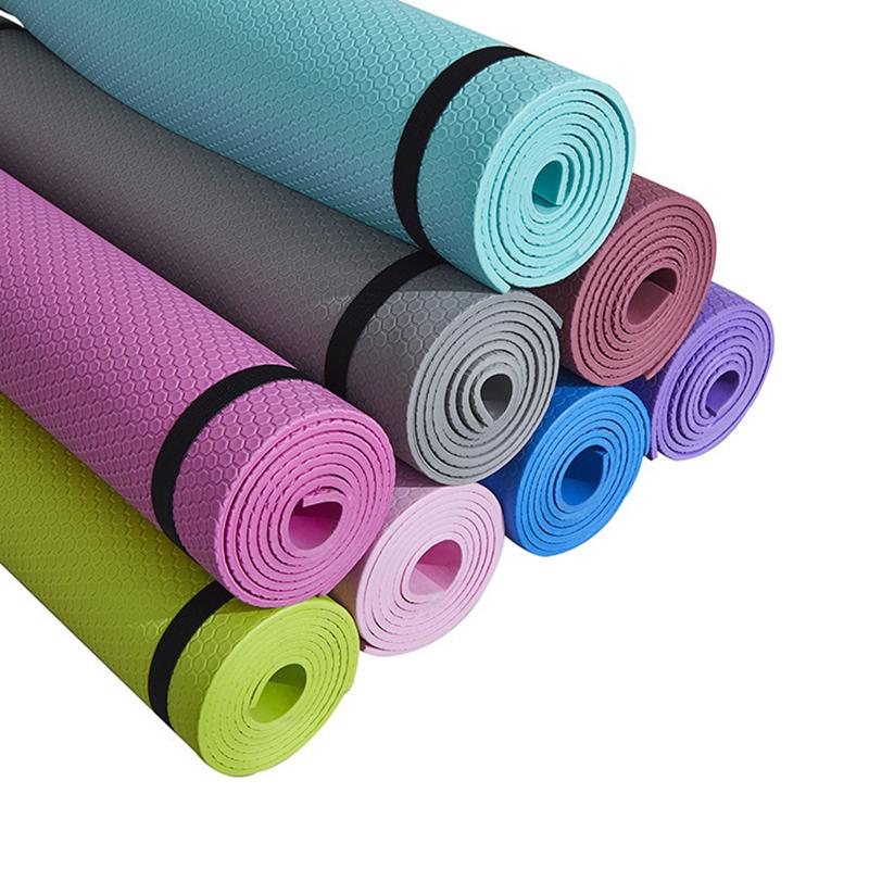 Thicken Yoga Mats Antislip Home Sport Fitness Mat Carpet Pad for Exercise Yoga Pilates