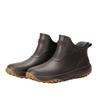 Men's & Women's Non-Slip Waterproof Short Rain Boots with Cotton Lining for Outdoor Use