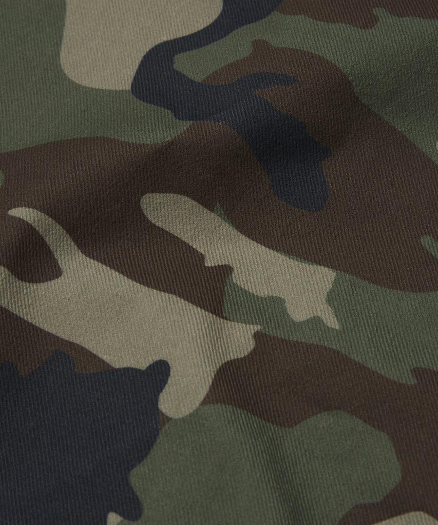 Borsa a Tote Grande in Camoscio Lavato [Mimetico]