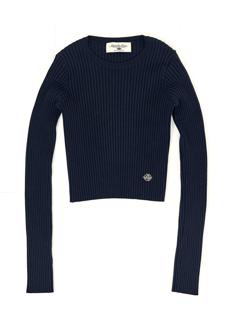Disembeoten Soft Crop Knit Navy
