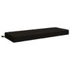 Seat Cushion SOEST 100percent Polyester Black 120 X 40 X 10 Cm